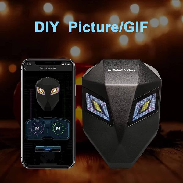 Crelander LED Knight Motorcycle Riding Backpack