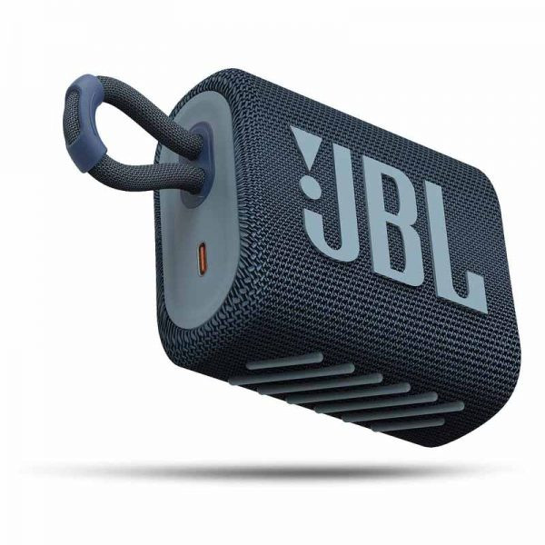 JBL Go 3: Portable Speaker with Bluetooth, Built-in Battery, Waterproof and  Dustproof Feature - Black