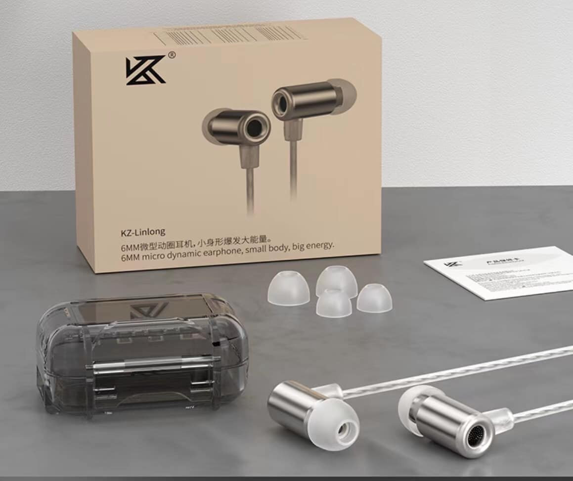 KZ Ling Long Open Back Micro Dynamic Earphone