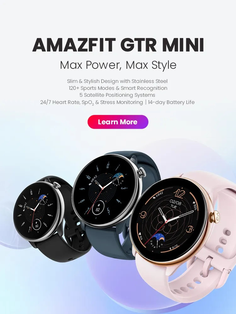 Amazfit GTR Mini Smartwatch