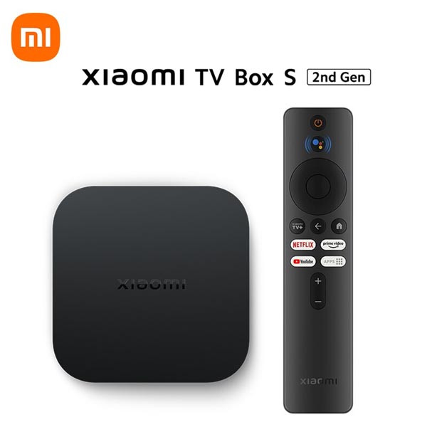 Xiaomi TV Box S (2nd Gen) 4K Ultra HD 2GB/8GB Google TV - Black