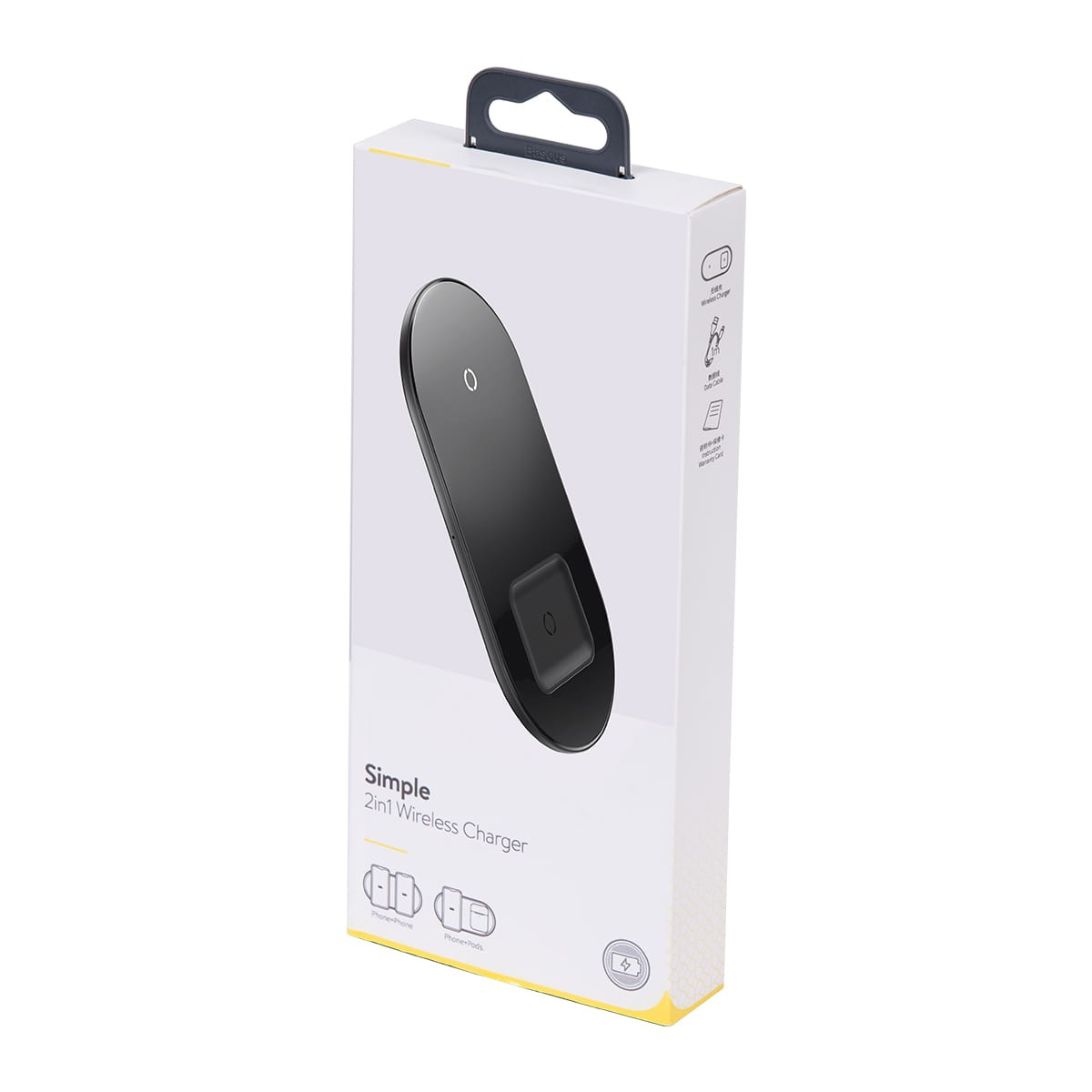 Baseus Simple 2in1 Wireless Charger