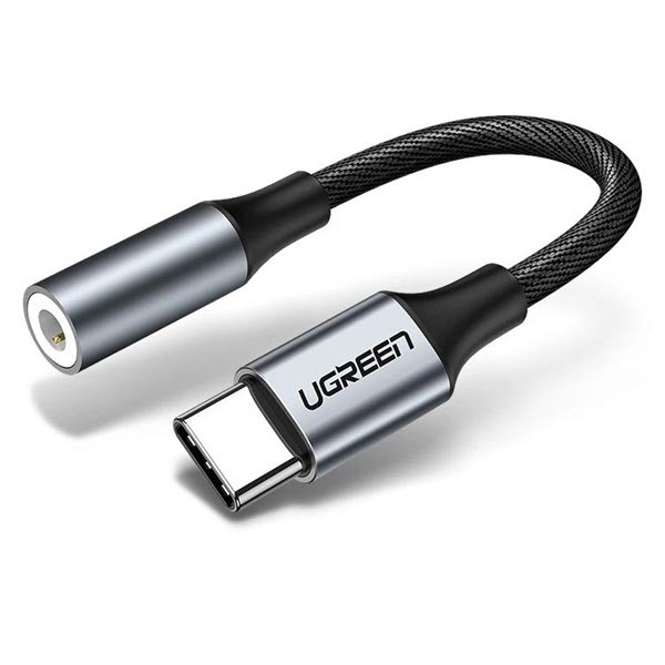 UGREEN Câble USB C vers 3,5 mm DAC Type C vers 3,5 mm Adaptateur